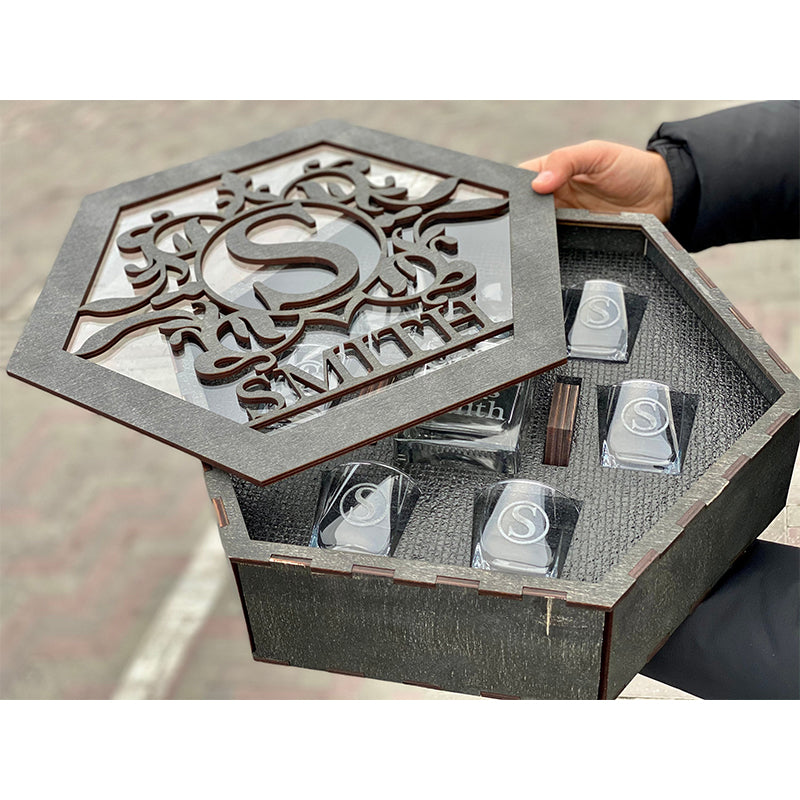 Whiskey Decanter Set, Personalized Whiskey Gift, Bourbon Whiskey, Father's Day Gift