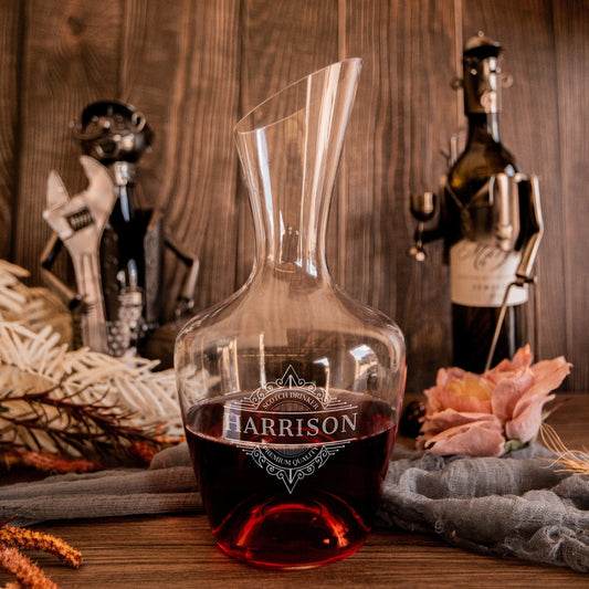 Engraved 1.5L Finesse Wine Carafe Decanter - Netherlands