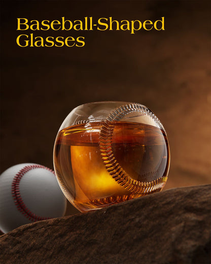 Baseball Bat 20 Oz Whiskey Decanter Set, Gift For Men, Coach, Boyfriend